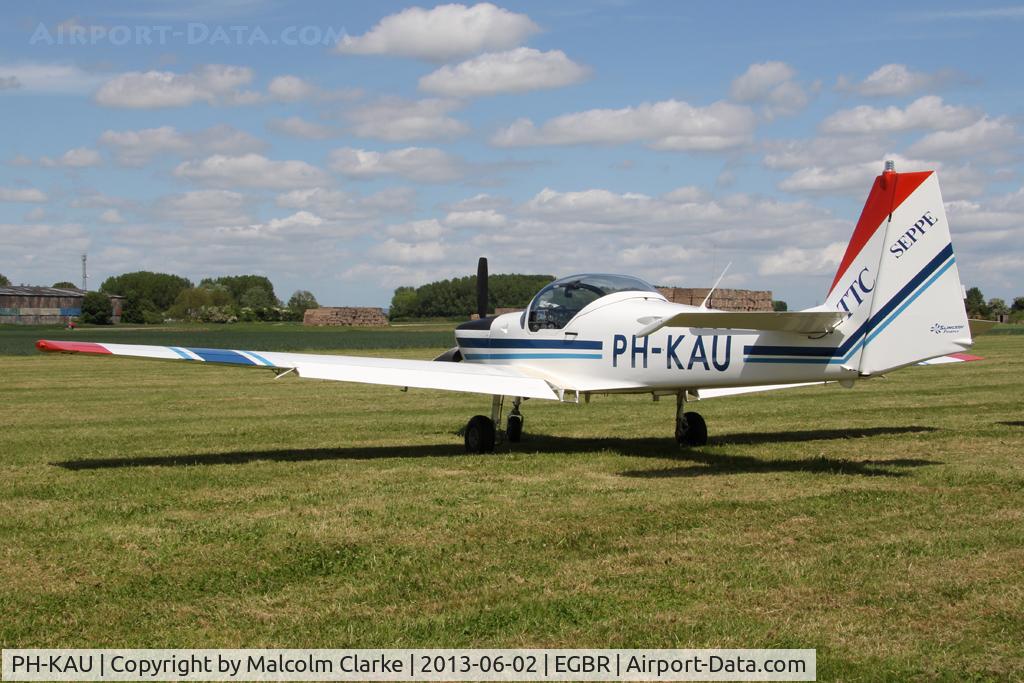 PH-KAU, 1987 Slingsby T-67M-200 Firefly C/N 2040, Slingsby T-67M-200 Firefly at The Real Aeroplane Club's Jolly June Jaunt, Breighton Airfield, 2013.
