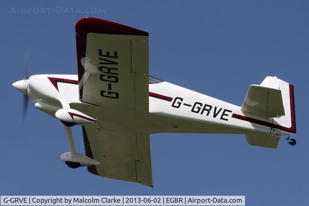 G-GRVE, 2007 Vans RV-6 C/N PFA 181-12566, Vans RV-6 at The Real Aeroplane Club's Jolly June Jaunt, Breighton Airfield, 2013.