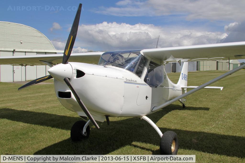 D-MENS, B & F Technik FK-9 Mark IV C/N 04U-266, B & F Technik FK-9. Participant in Fly UK 2013. Fishburn Airfield, June 2013.