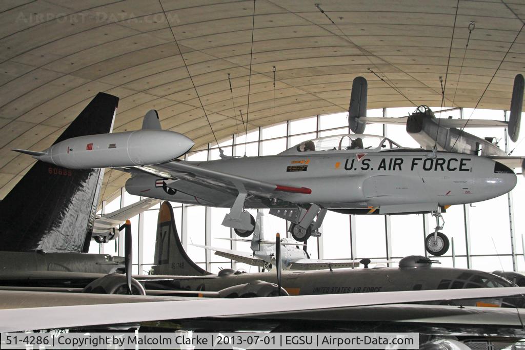 51-4286, 1951 Lockheed T-33A Shooting Star C/N 580-5581, Lockheed T-33A Shooting Star. American Air Museum, Duxford Airfield, July 2013.