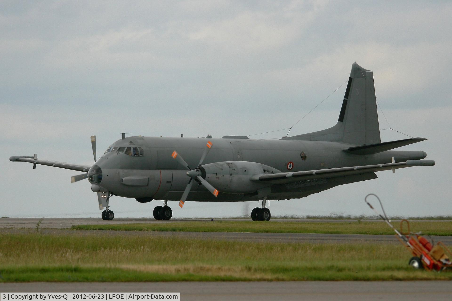3, Dassault ATL-2 Atlantique 2 C/N 3, Dassault-Breguet Atlantique 2 (ATL-2), Evreux-Fauville Air Base 105 (LFOE)