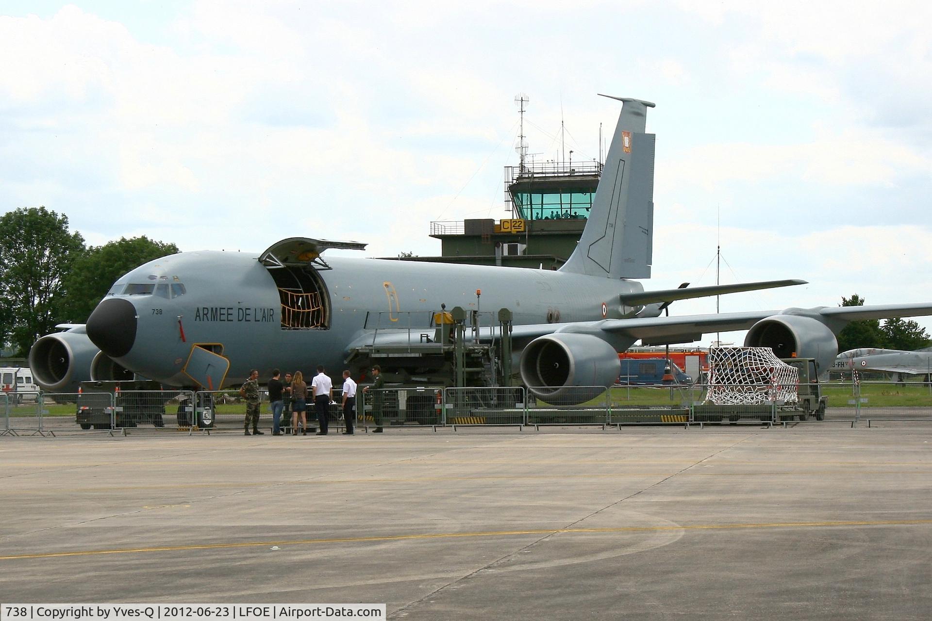 738, 1963 Boeing C-135FR Stratotanker C/N 18698, French Air Force Boeing C-135FR Stratotanker, Evreux-Fauville Air Base 105 (LFOE)
