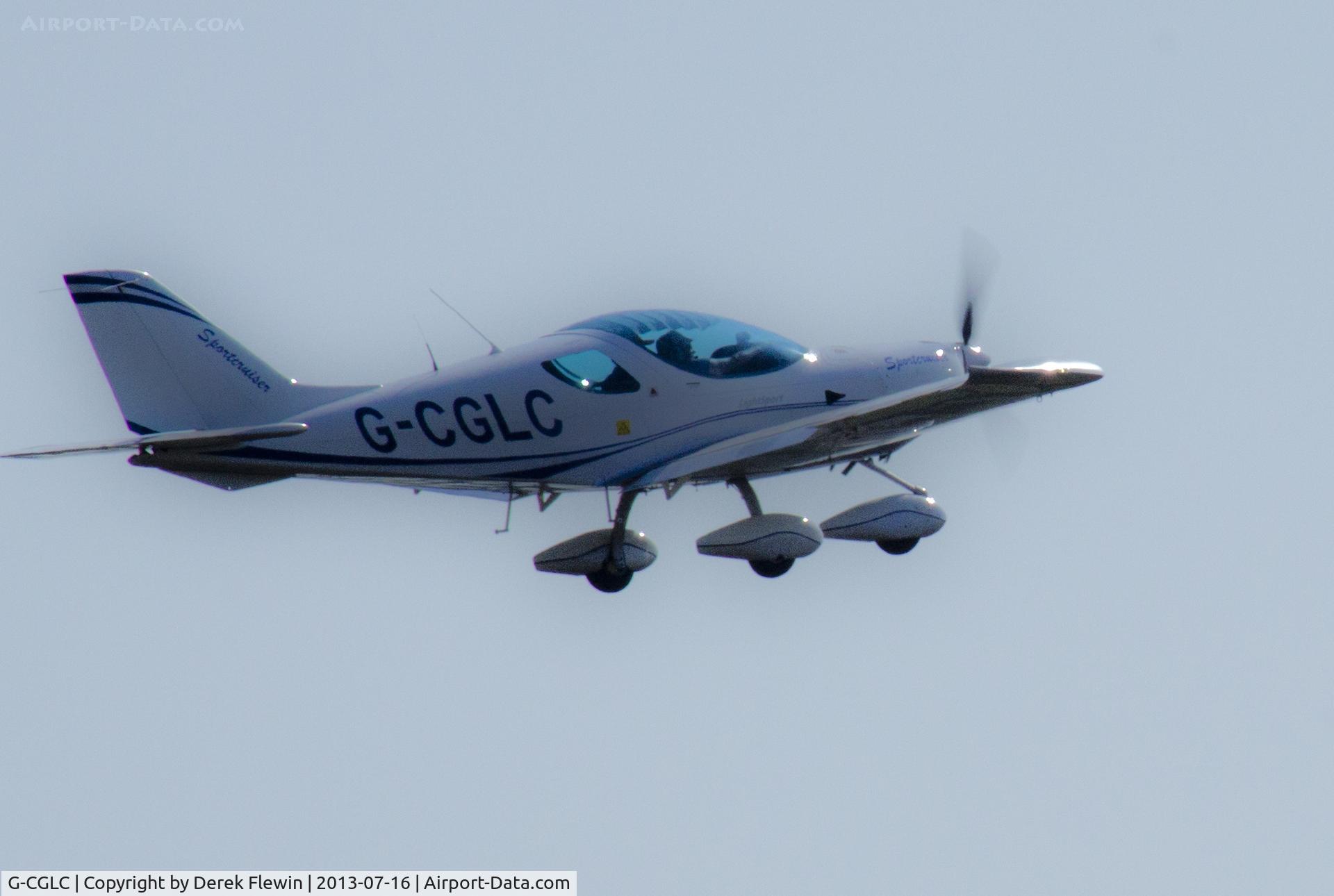 G-CGLC, 2010 CZAW SportCruiser C/N 09SC322, visiting SPORTCRUISER pulling out from runway 28 at EGFH.