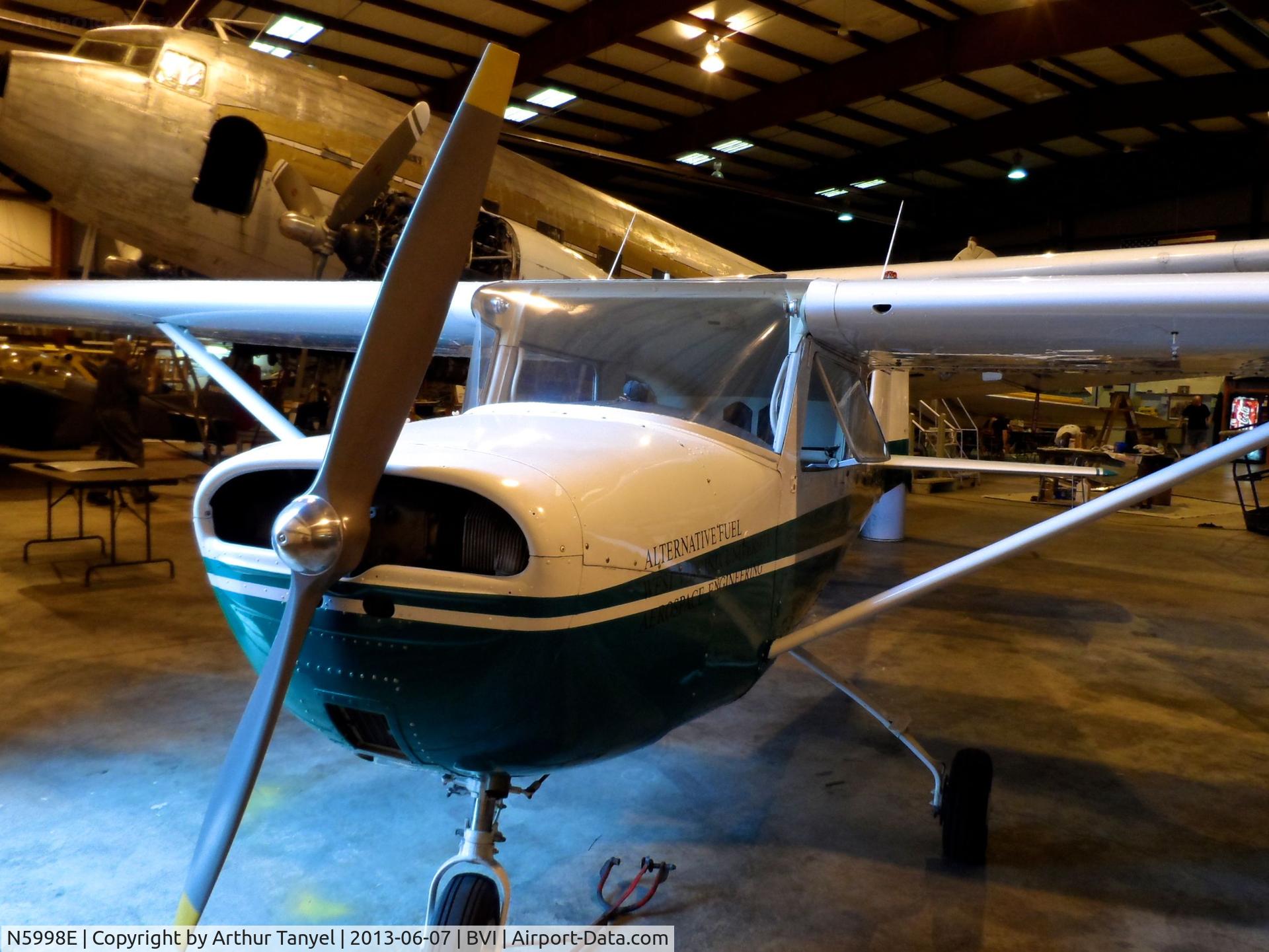 N5998E, 1959 Cessna 150 C/N 17498, On display @ BVI Air Museum