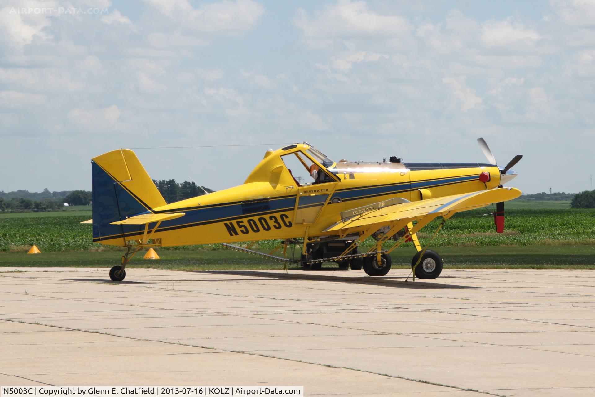 N5003C, 1996 Air Tractor AT-502B C/N 502B-0396, Found on the ramp