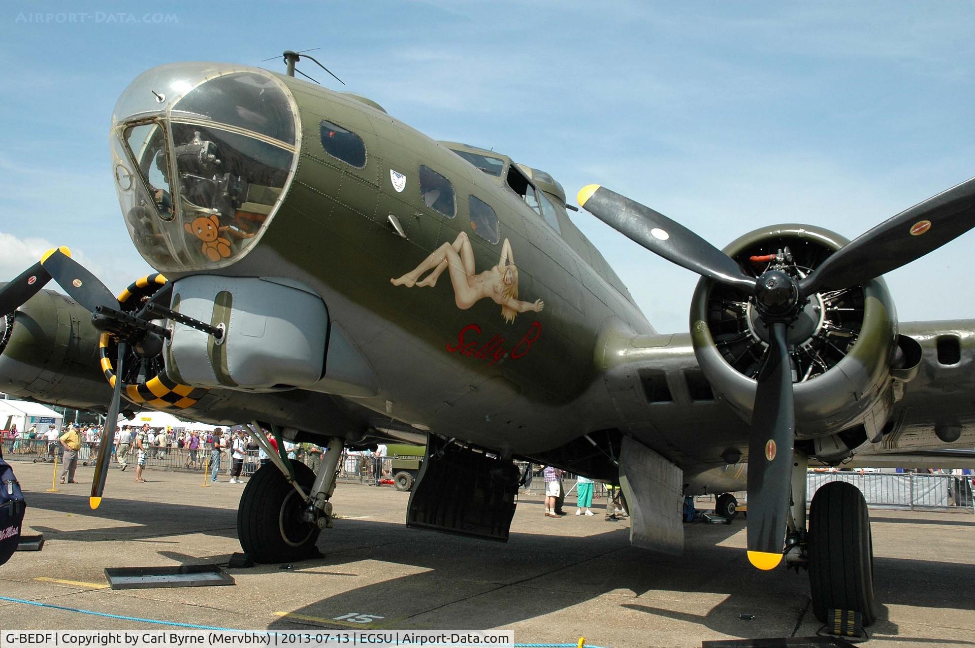 G-BEDF, 1944 Boeing B-17G Flying Fortress C/N 8693, Part of the 