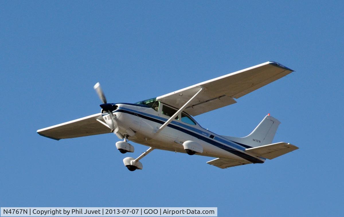 N4767N, 1979 Cessna 182Q Skylane C/N 18267350, Departing GOO.
