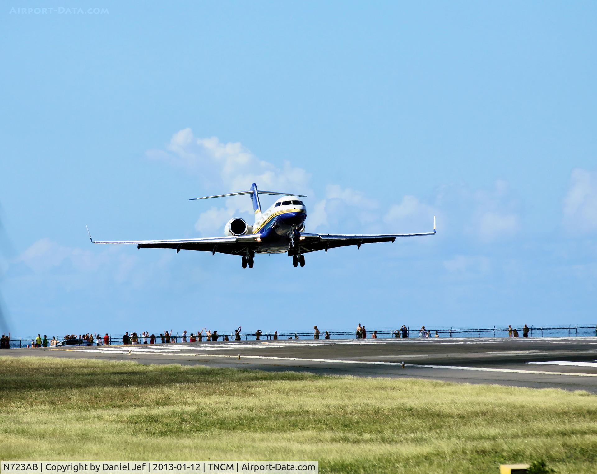 N723AB, 2006 Bombardier BD-700-1A11 Global 5000 C/N 9207, N723AB