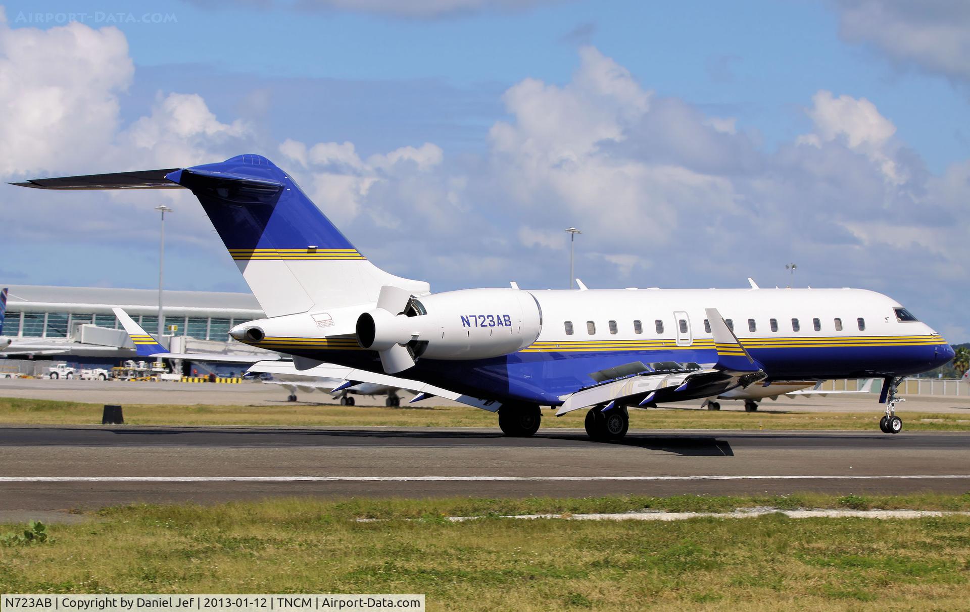 N723AB, 2006 Bombardier BD-700-1A11 Global 5000 C/N 9207, N723AB