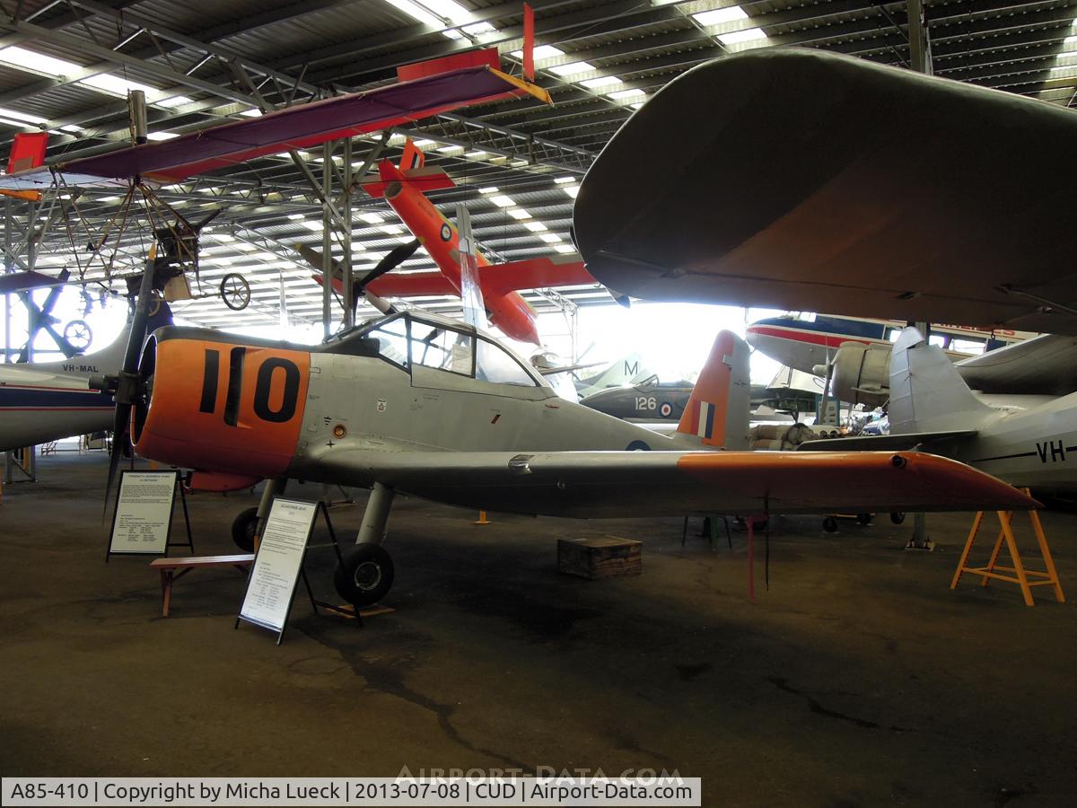 A85-410, 1955 Commonwealth CA-25 Winjeel C/N CA25-10, At the Queensland Air Museum, Caloundra