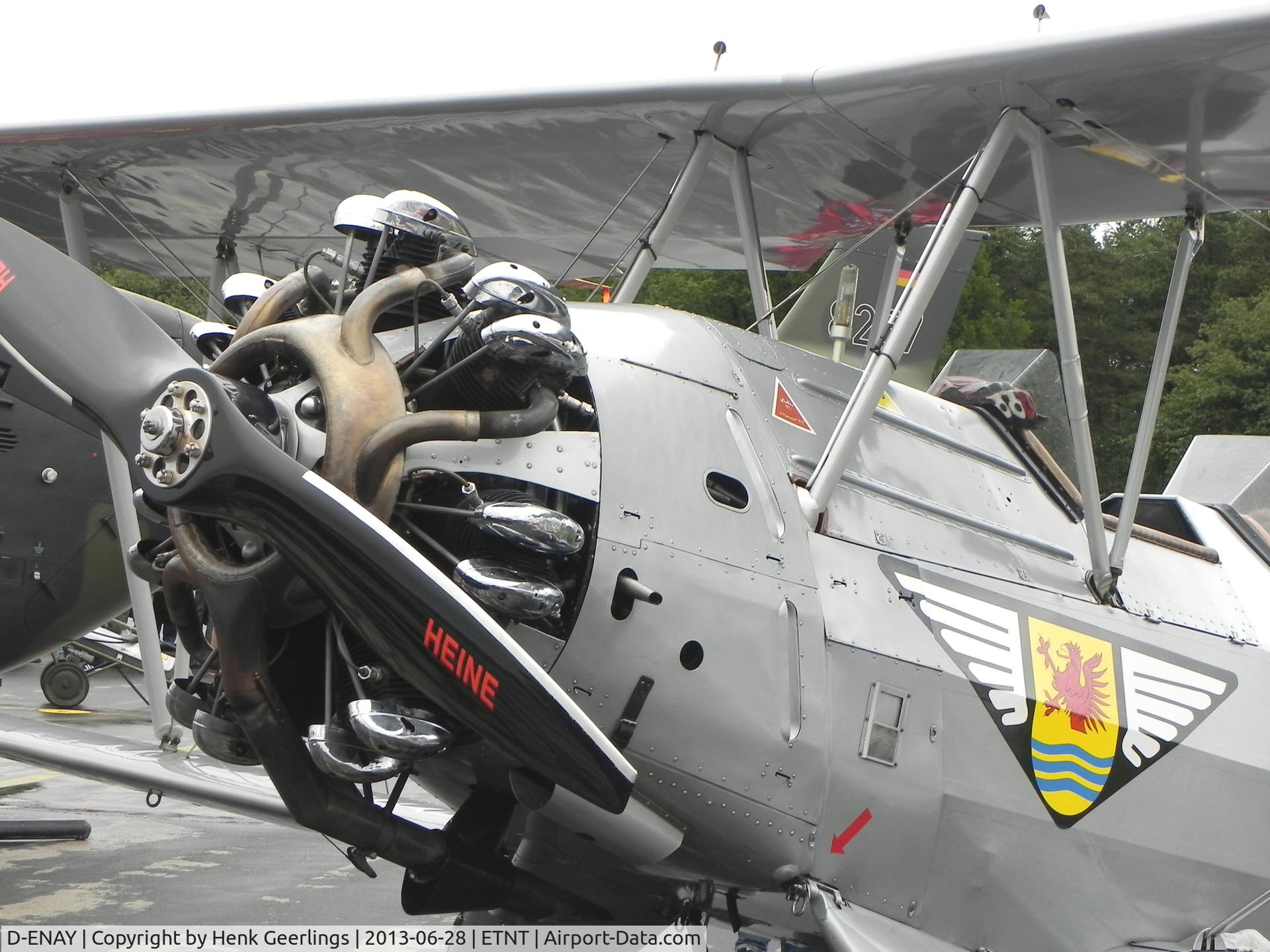 D-ENAY, 1940 Focke-Wulf Sk12 Stieglitz (Fw-44J) C/N 45, Phantom - Farewell , Openday at Wittmund AFB, Germany