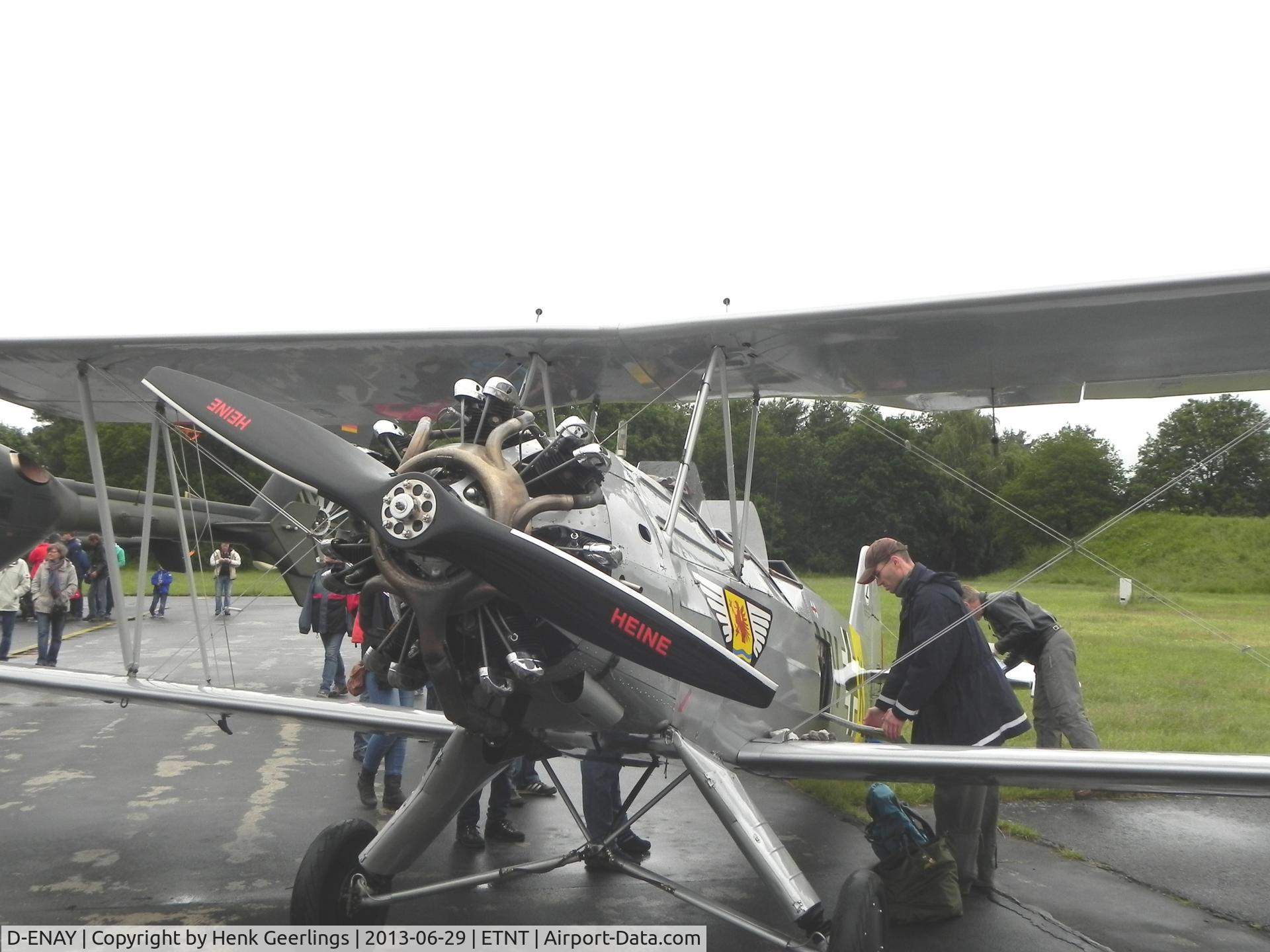 D-ENAY, 1940 Focke-Wulf Sk12 Stieglitz (Fw-44J) C/N 45, Phantom - Farewell , Openday at Wittmund AFB, Germany