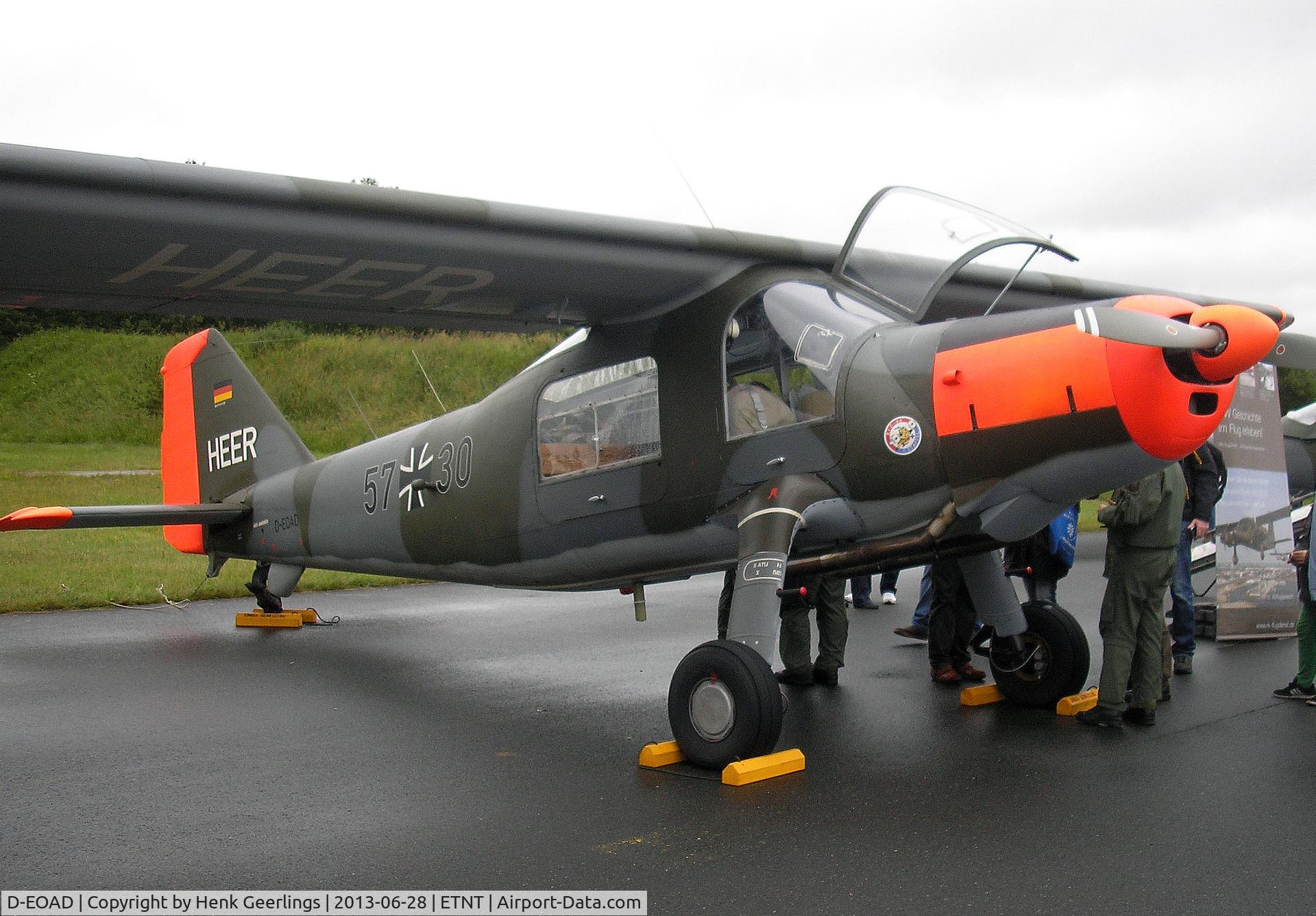 D-EOAD, 1960 Dornier Do-27A-4 C/N 459, Phantom - Farewell , Openday at Wittmund AFB, Germany