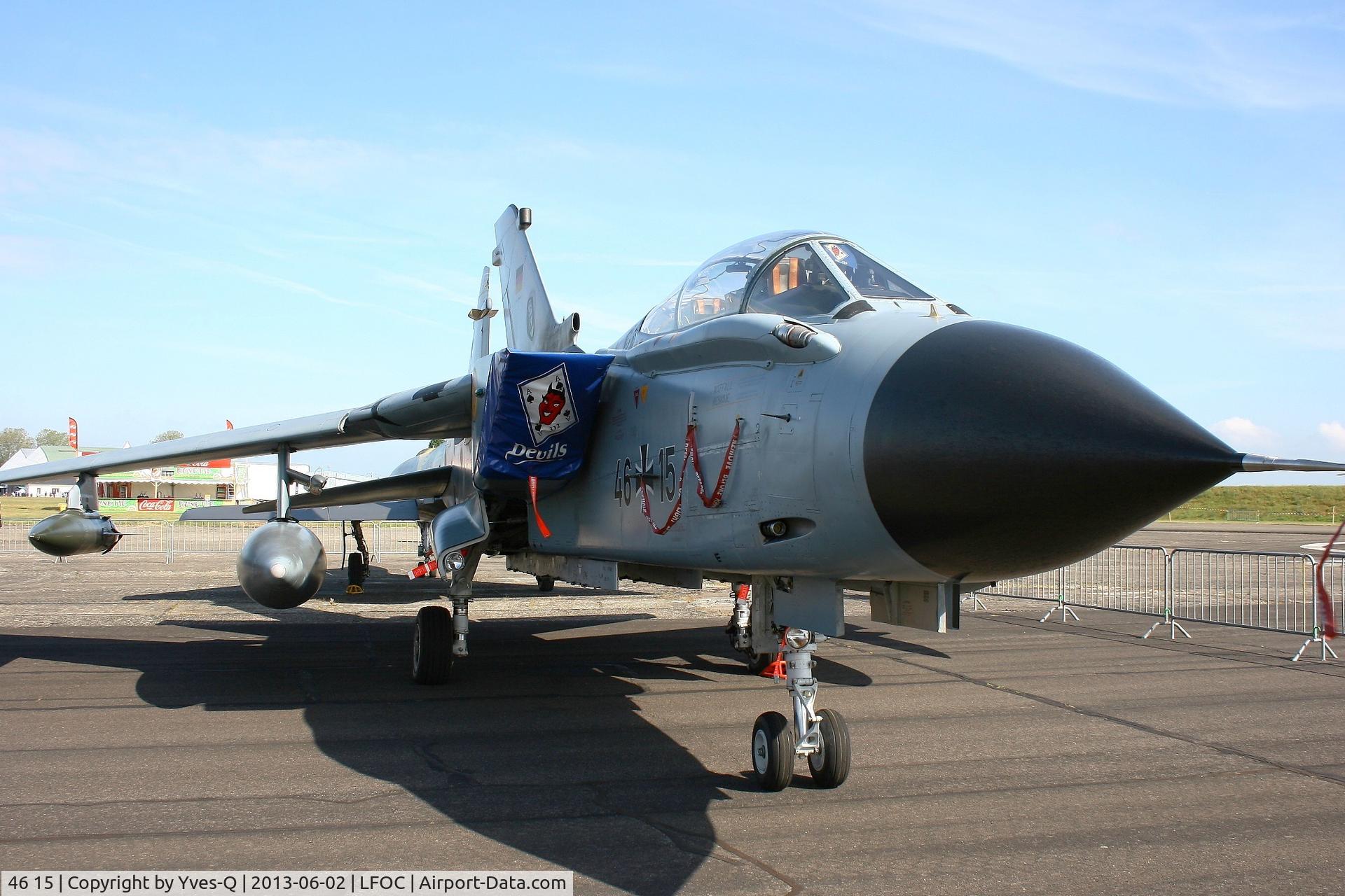 46 15, Panavia Tornado IDS C/N 779/GS248/4315, Luftwaffe Panavia Tornado IDS, Châteaudun Air Base 279 (LFOC)