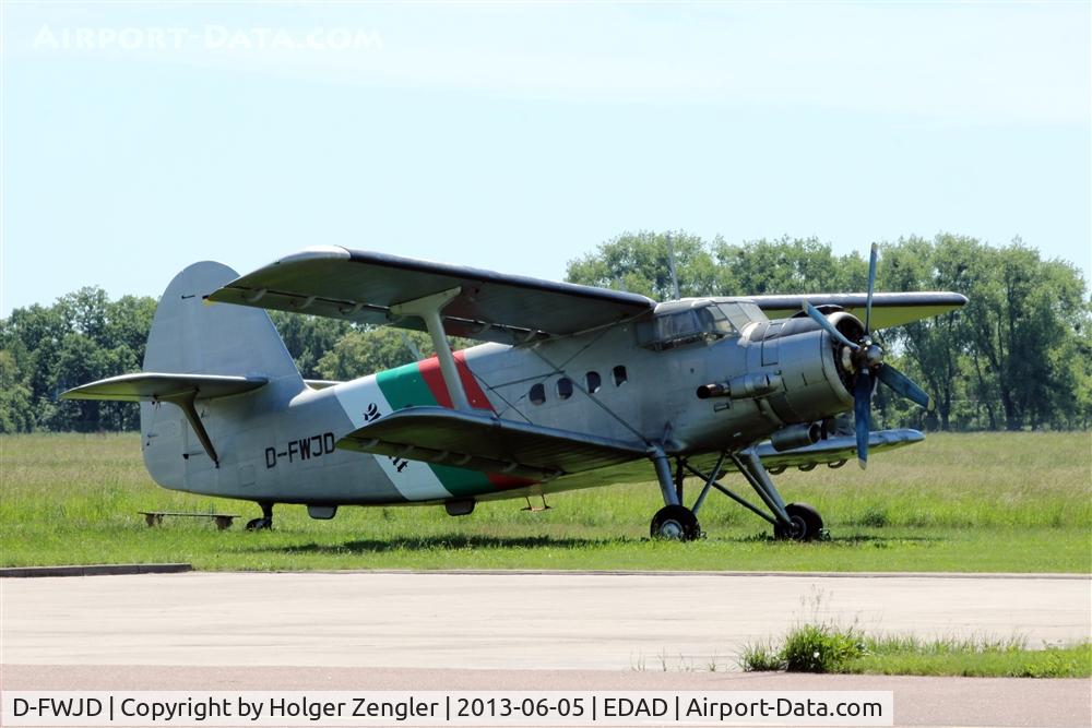D-FWJD, 1969 Antonov An 2 C/N 1G98-51, This plane is made for parachutists...