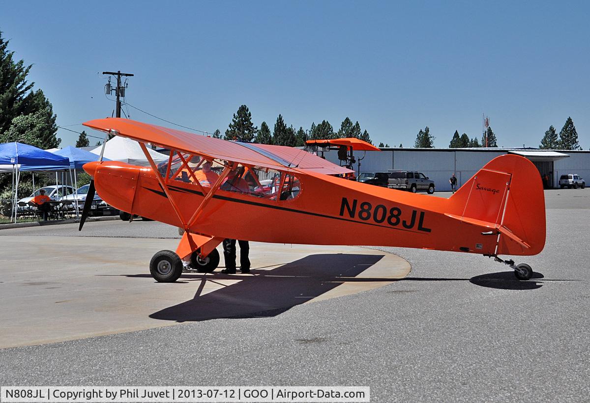 N808JL, 2006 Zlin Savage Classic C/N 0099, Parked at the Gas Pump at the Nevada County Airport, Grass Valley, CA.