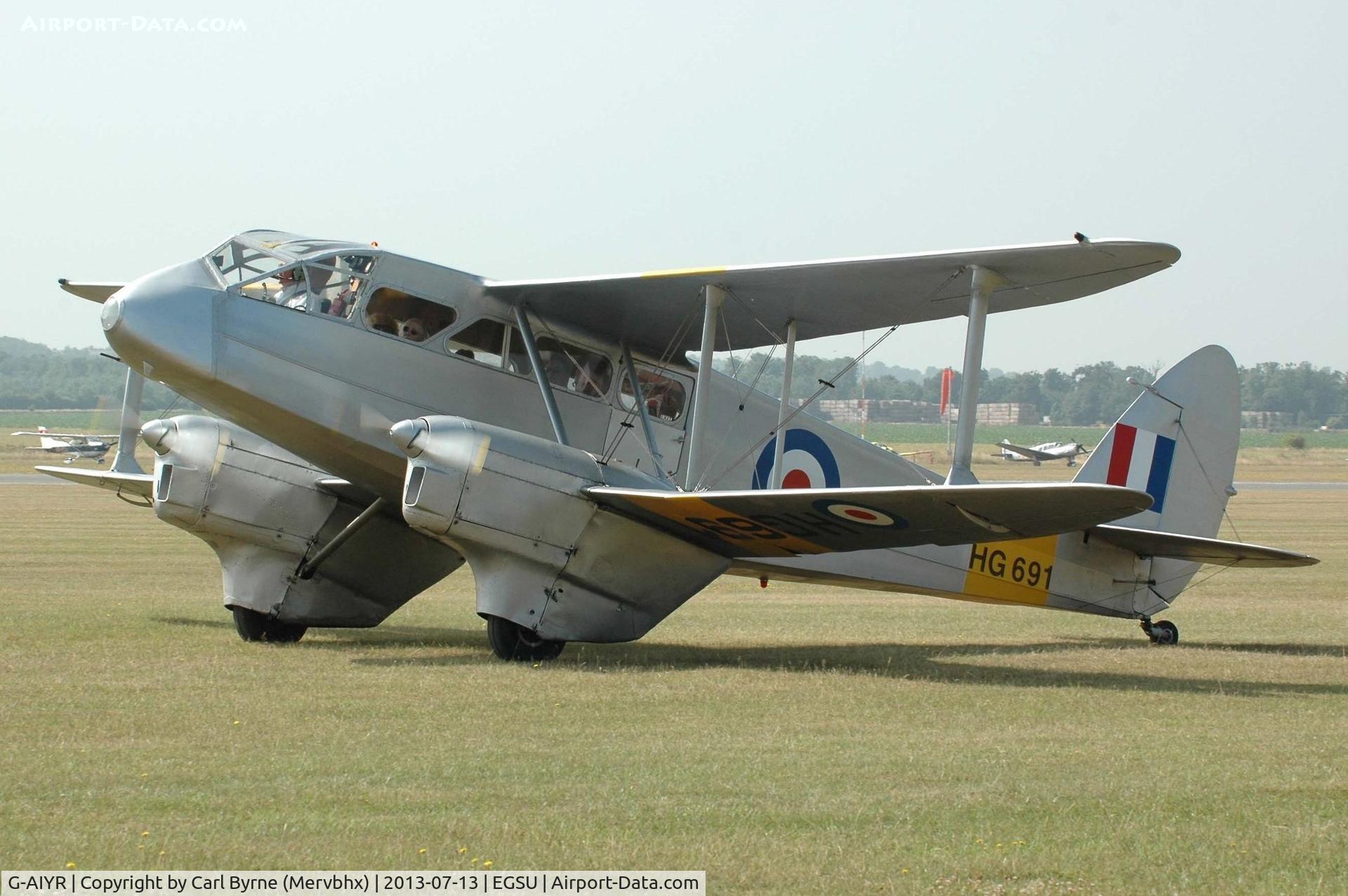 G-AIYR, 1943 De Havilland DH-89A Dominie/Dragon Rapide C/N 6676, Part of the 