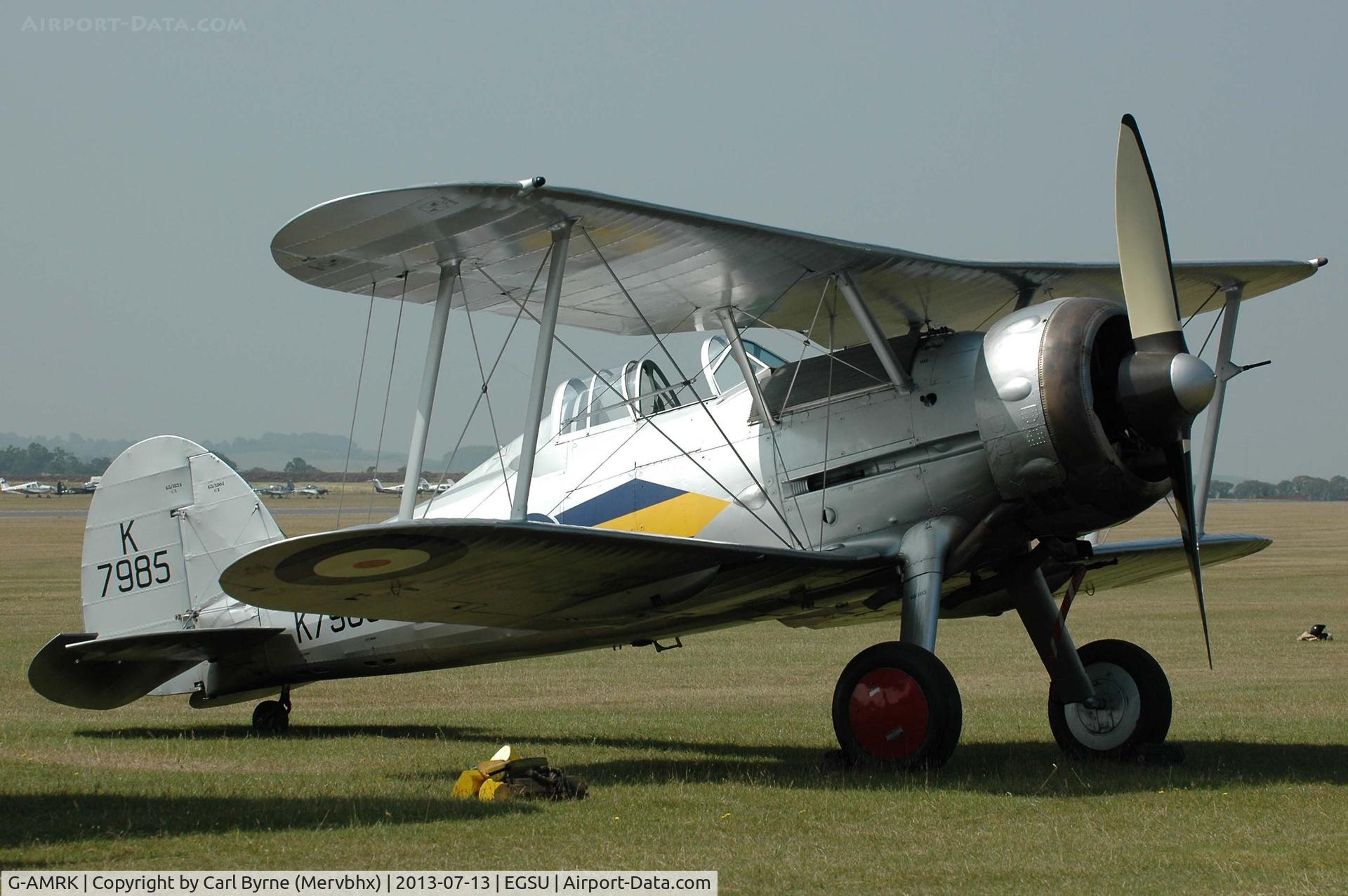 G-AMRK, 1937 Gloster Gladiator Mk1 C/N [L8032], Part of the 
