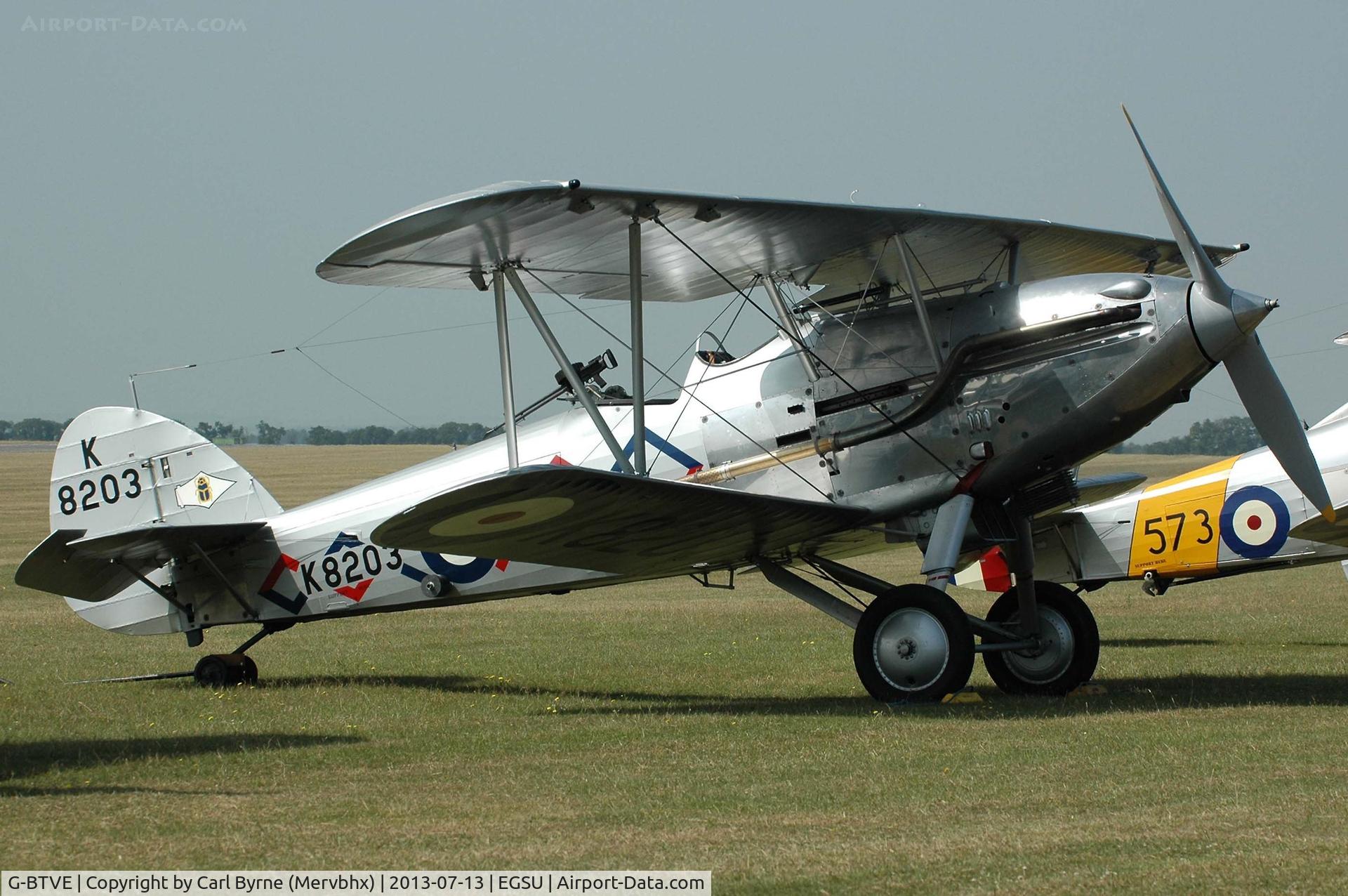 G-BTVE, 1937 Hawker Demon 1 C/N K8203, Part of the 