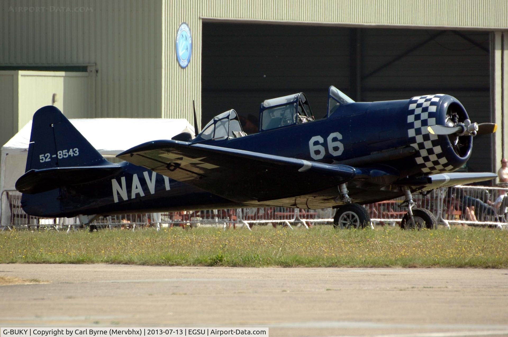 G-BUKY, 1952 Canadian Car & Foundry T-6H Harvard Mk.4M C/N CCF4-464, Part of the 