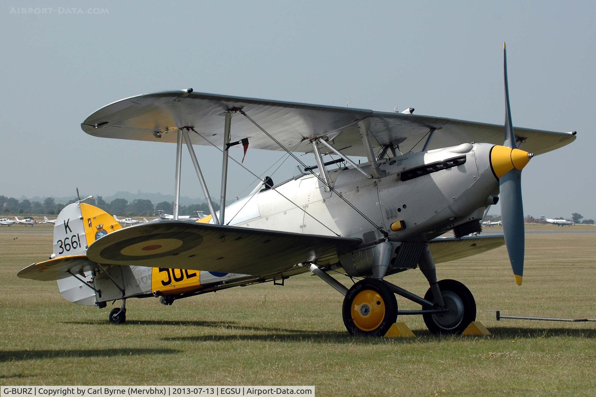 G-BURZ, 1934 Hawker Nimrod II C/N 41H-59890, Part of the 