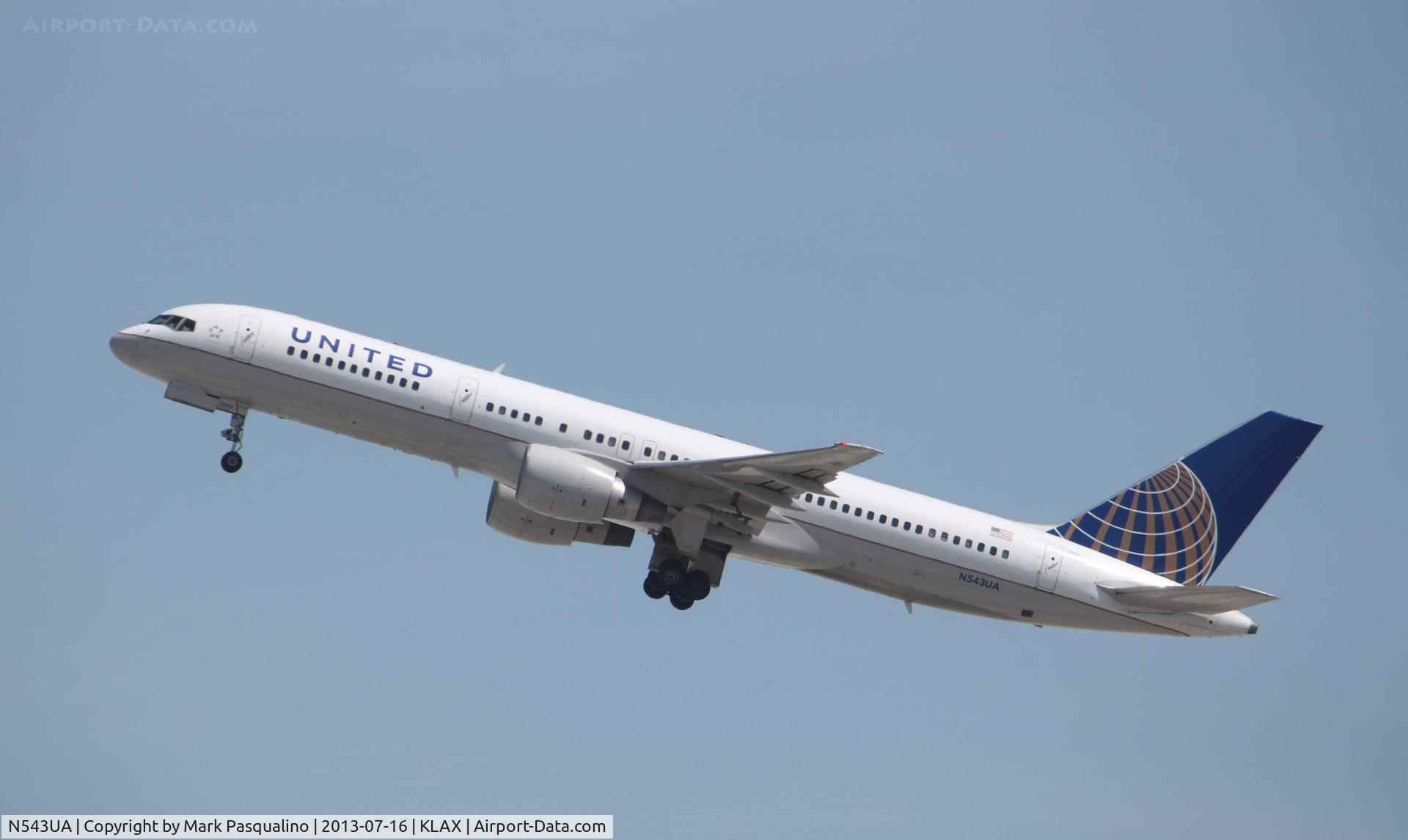N543UA, 1991 Boeing 757-222 C/N 25698, Boeing 757-200