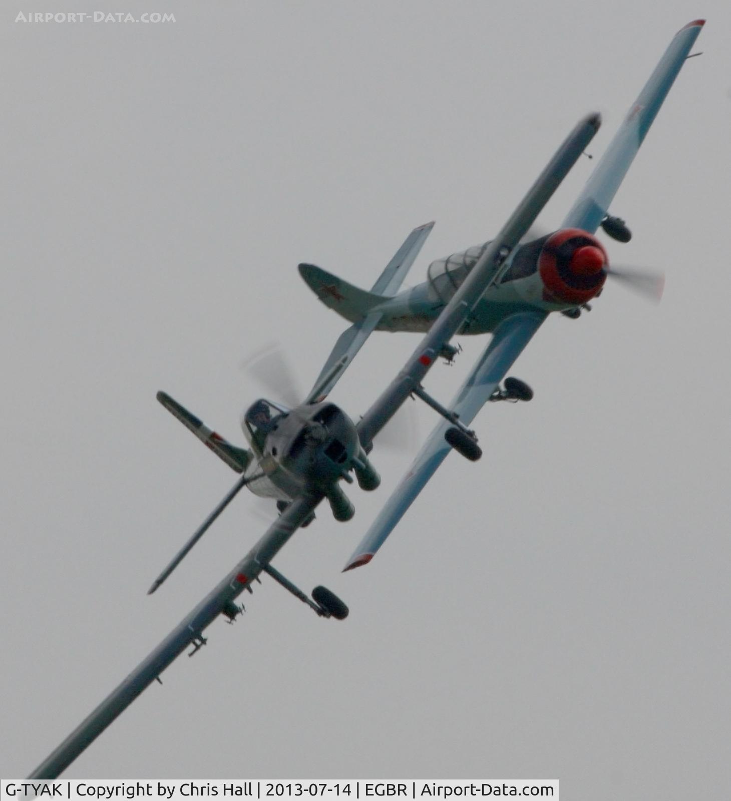G-TYAK, 1989 Bacau Yak-52 C/N 899907, G-TYAK 