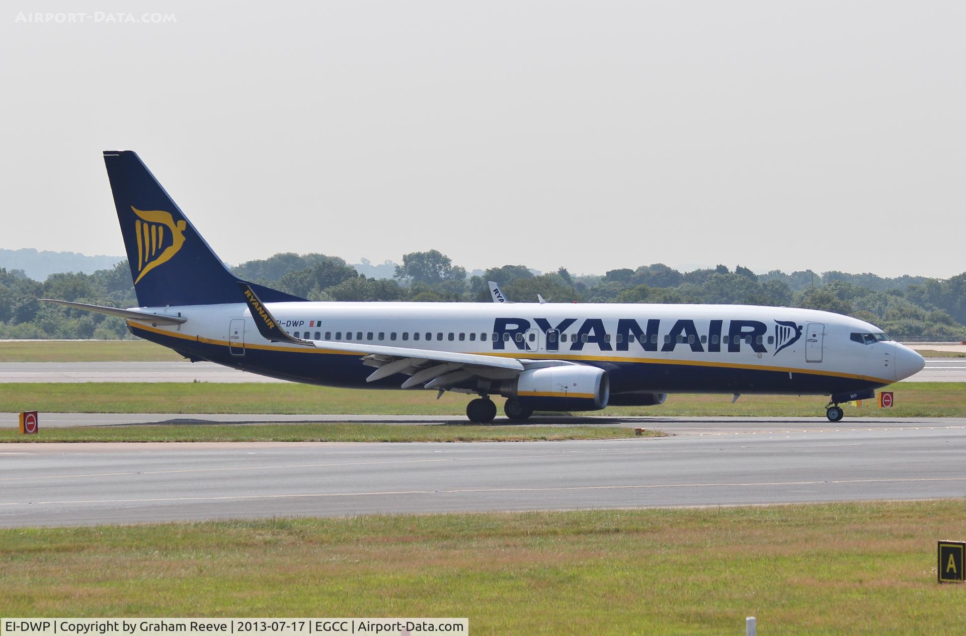 EI-DWP, 2007 Boeing 737-8AS C/N 36082, Just landed.