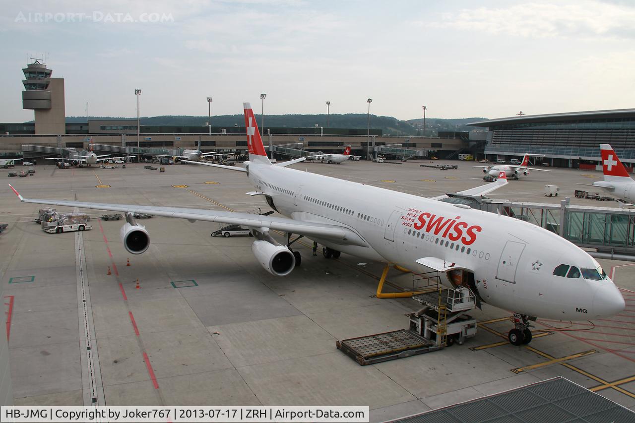 HB-JMG, 2003 Airbus A340-313 C/N 562, Swiss