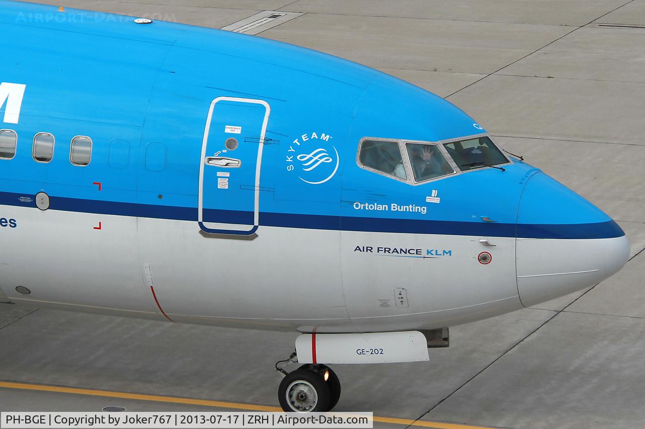 PH-BGE, 2008 Boeing 737-7K2 C/N 30371, KLM - Royal Dutch Airlines
