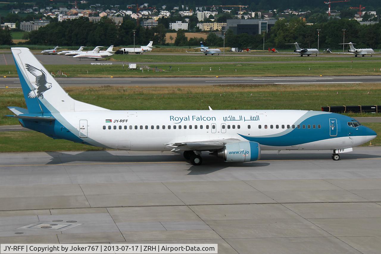 JY-RFF, 1994 Boeing 737-4K5 C/N 27831, Royal Falcon