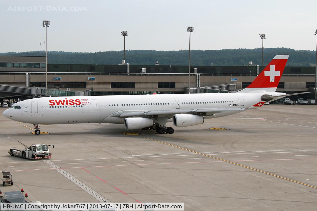 HB-JMG, 2003 Airbus A340-313 C/N 562, Swiss