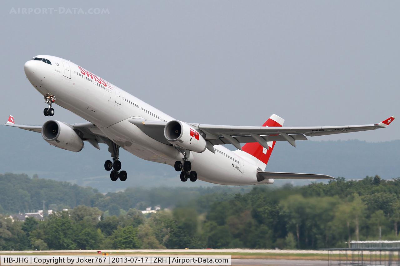 HB-JHG, 2010 Airbus A330-343X C/N 1101, Swiss