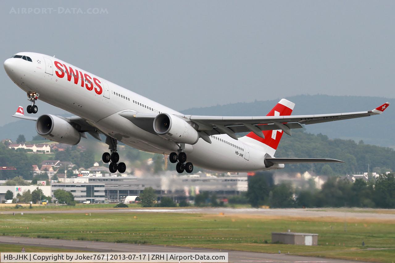 HB-JHK, 2011 Airbus A330-343X C/N 1276, Swiss