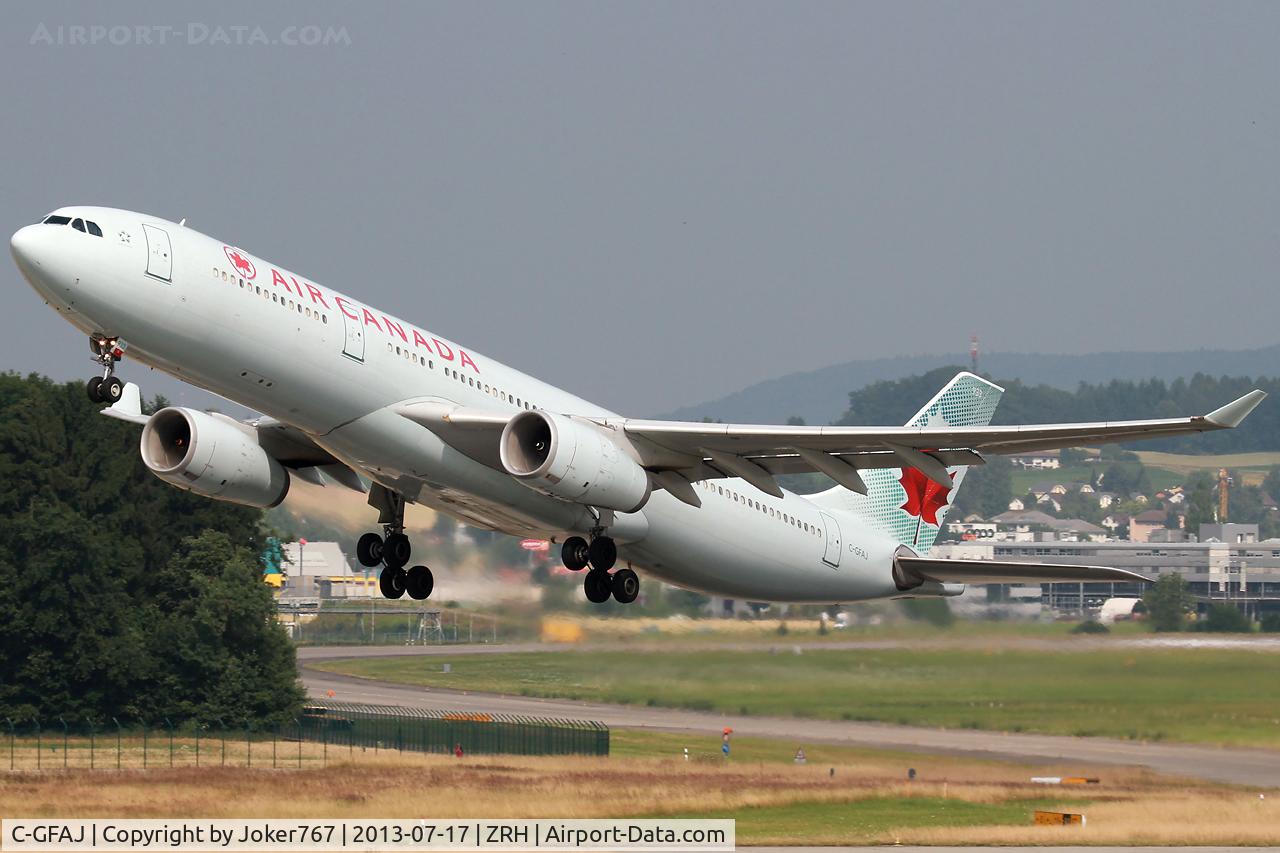 C-GFAJ, 1999 Airbus A330-343X C/N 0284, Air Canada