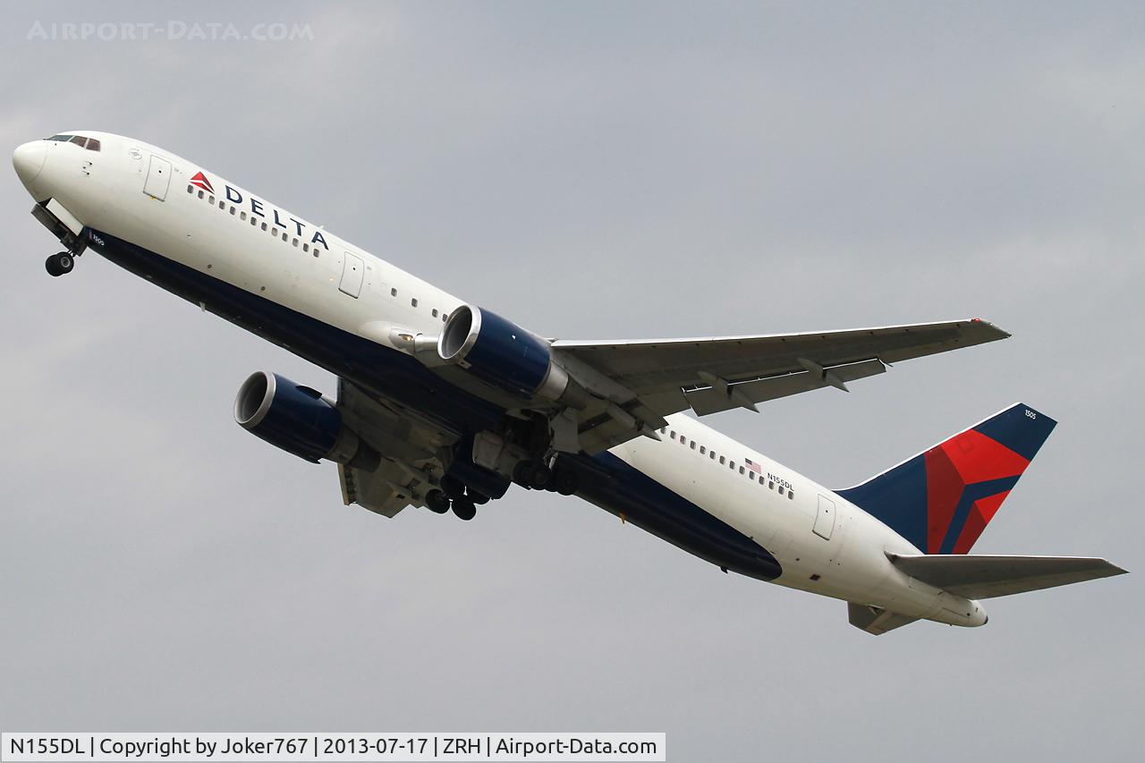 N155DL, 1991 Boeing 767-3P6 C/N 25269, Delta Airlines