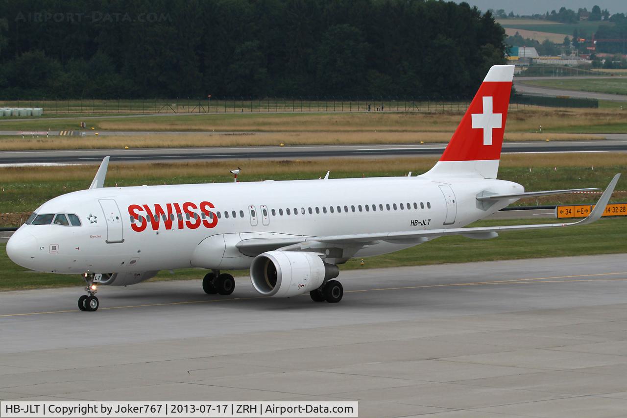 HB-JLT, 2013 Airbus A320-214 C/N 5518, Swiss