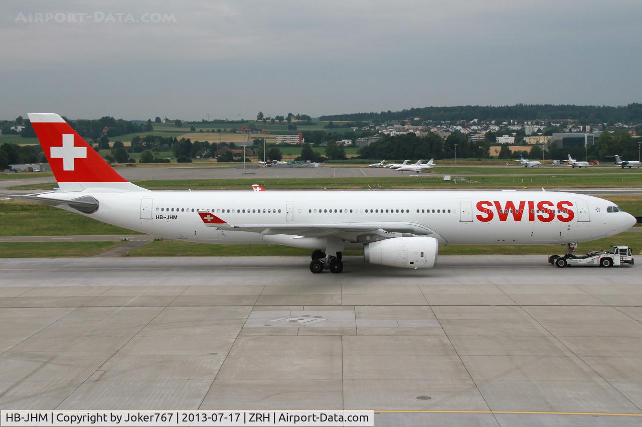 HB-JHM, 2012 Airbus A330-343X C/N 1355, Swiss