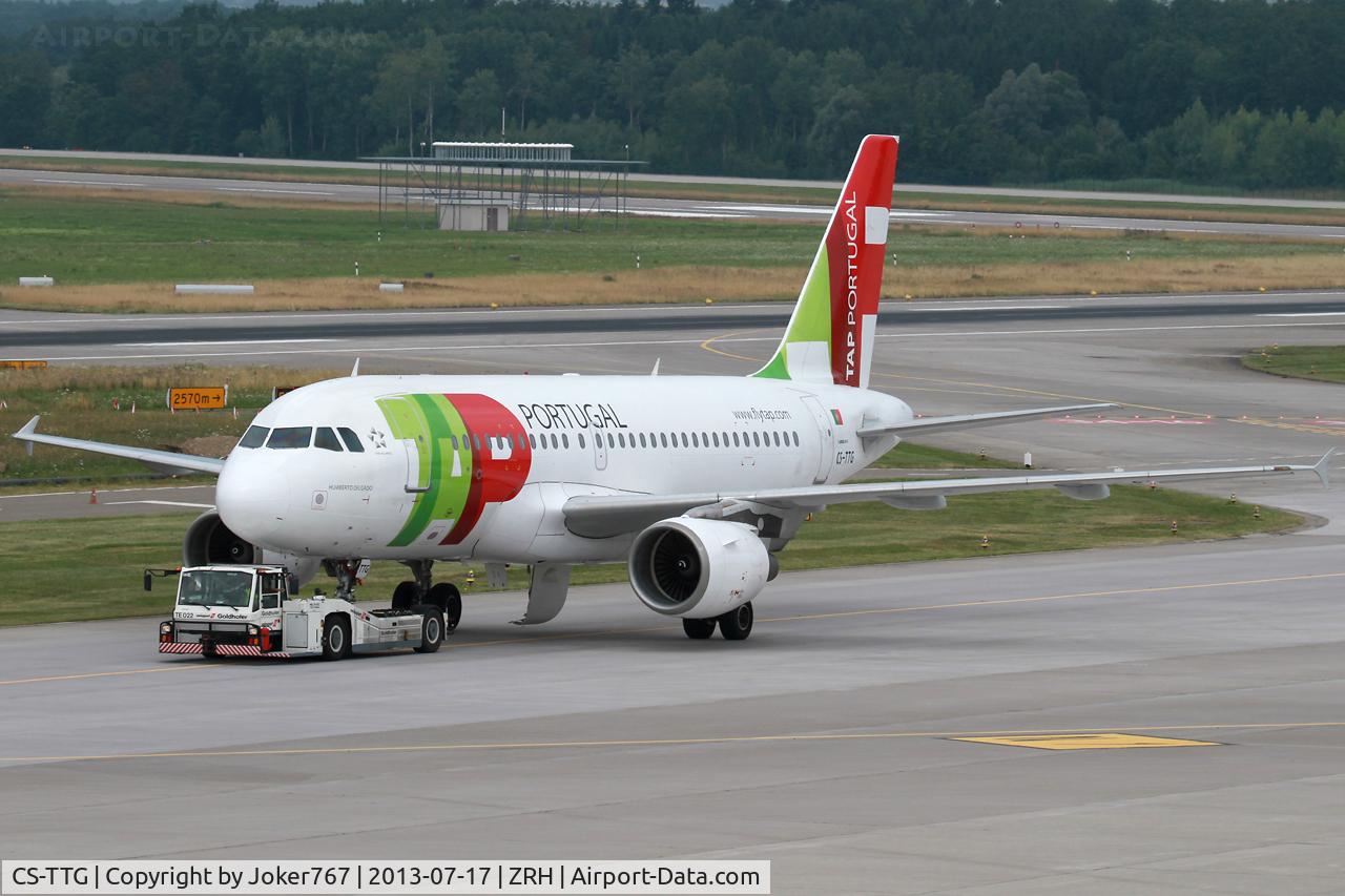 CS-TTG, 1998 Airbus A319-111 C/N 906, TAP - Air Portugal