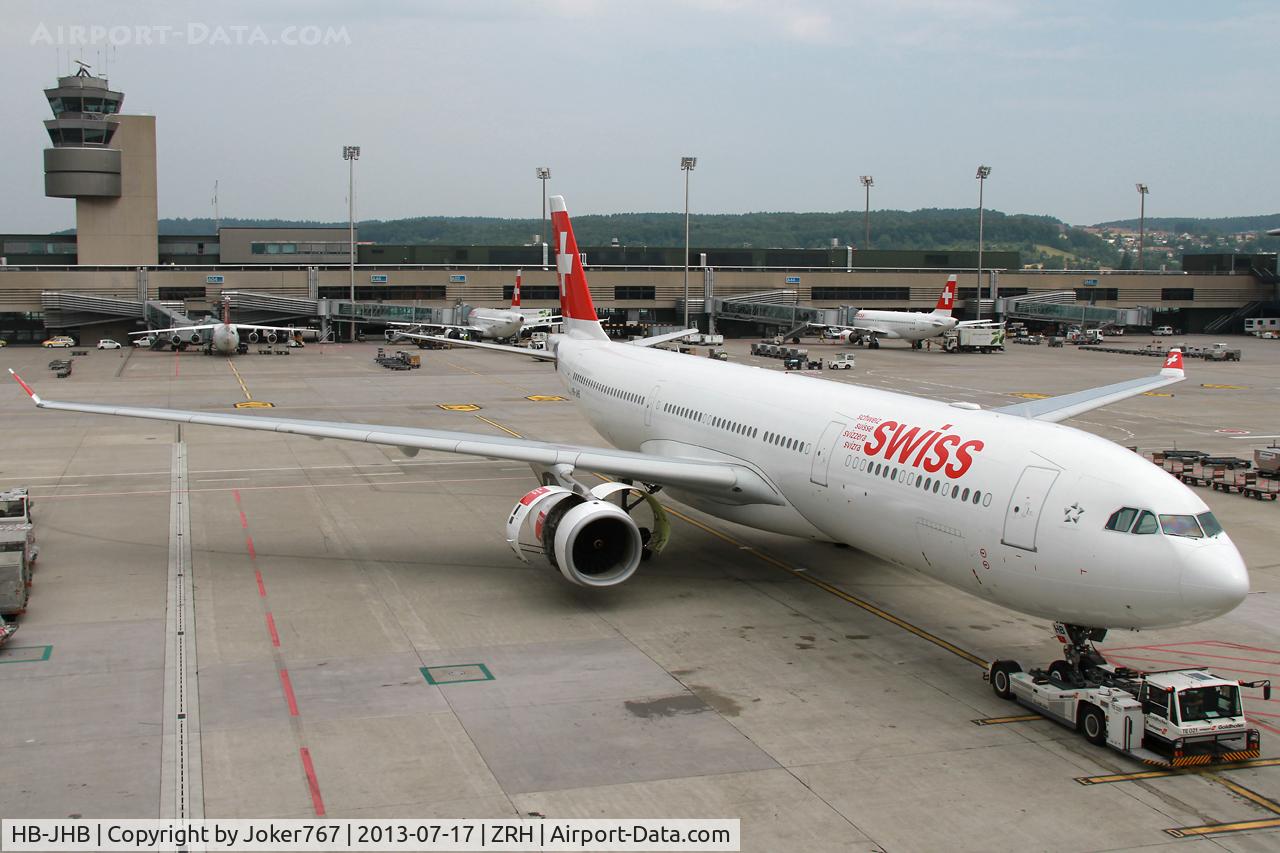 HB-JHB, 2009 Airbus A330-343X C/N 1018, Swiss