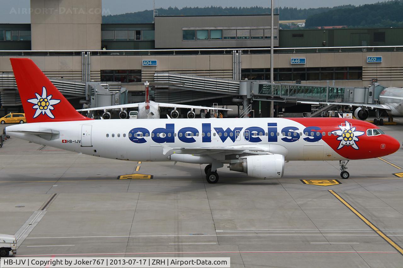 HB-IJV, 2003 Airbus A320-214 C/N 2024, Edelweiss