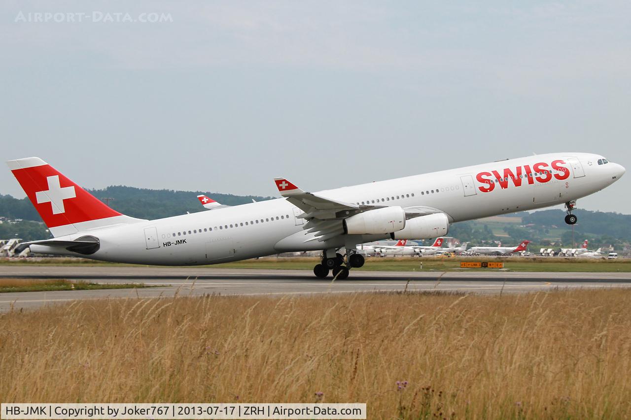 HB-JMK, 1997 Airbus A340-313 C/N 169, Swiss