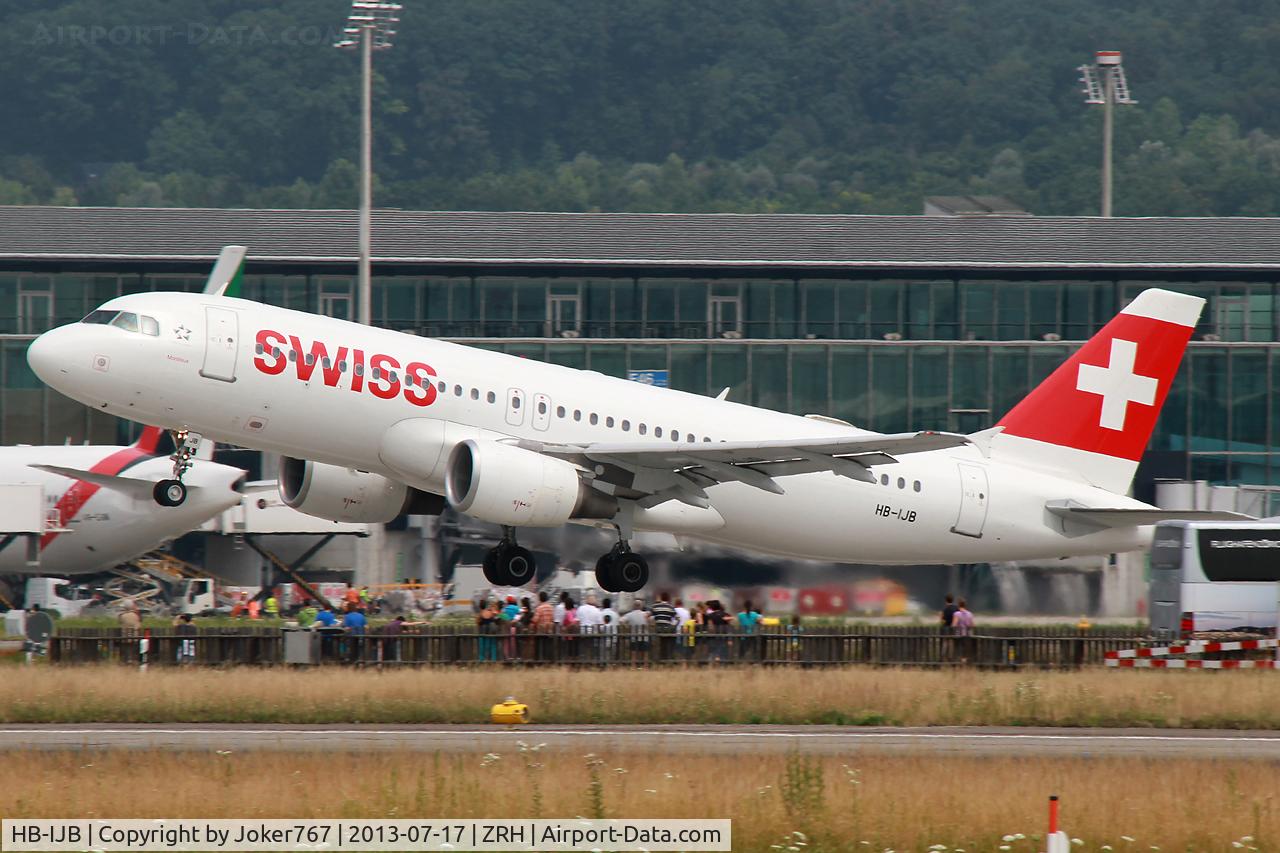 HB-IJB, 1995 Airbus A320-214 C/N 0545, Swiss