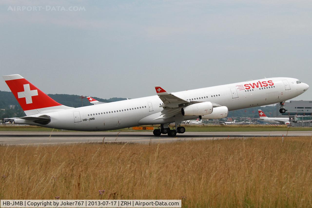 HB-JMB, 2003 Airbus A340-313 C/N 545, Swiss