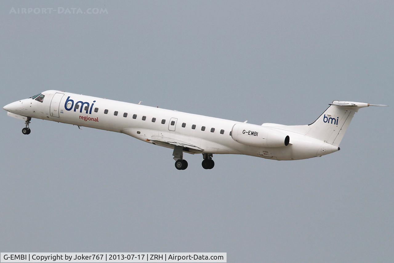 G-EMBI, 1999 Embraer EMB-145EU (ERJ-145EU) C/N 145126, BMI Regional