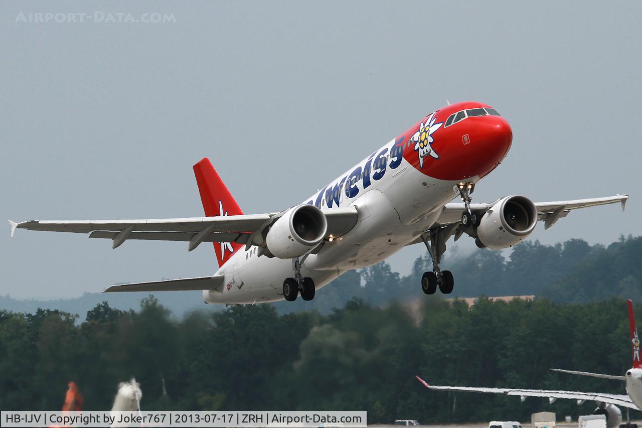 HB-IJV, 2003 Airbus A320-214 C/N 2024, Edelweiss
