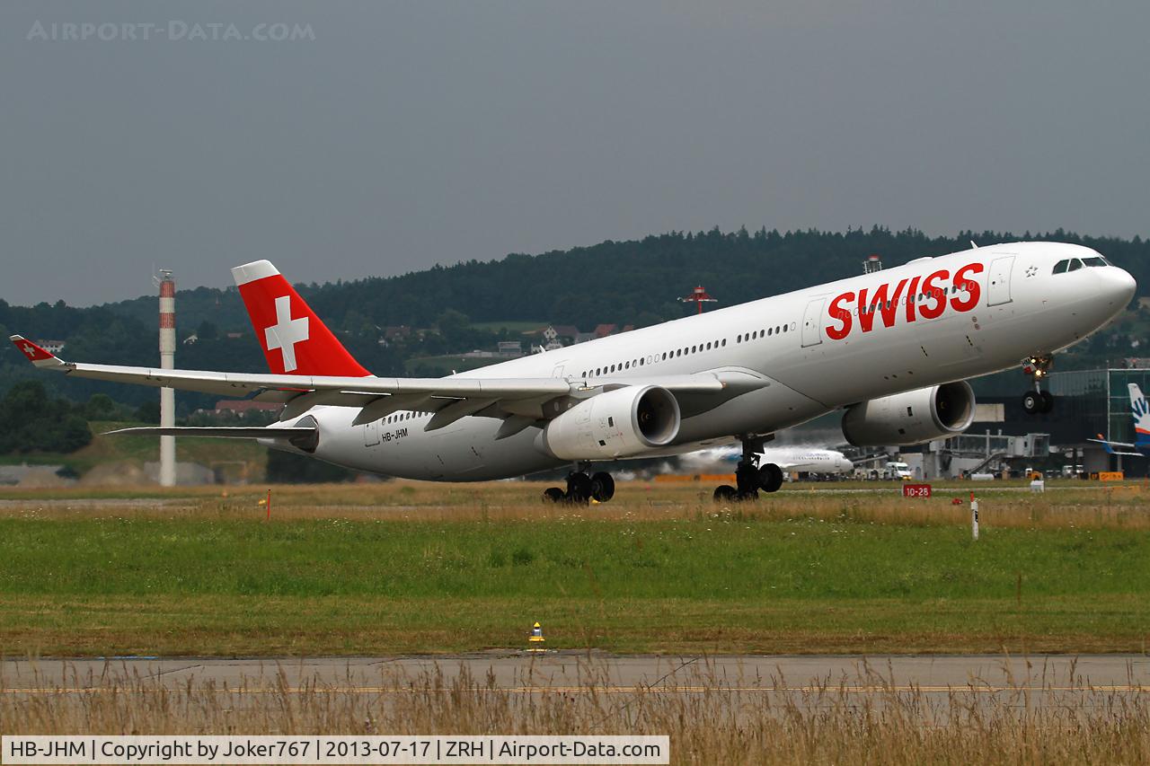 HB-JHM, 2012 Airbus A330-343X C/N 1355, Swiss
