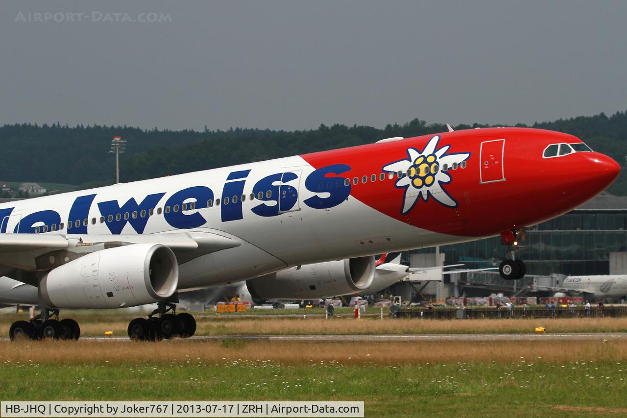 HB-JHQ, 2010 Airbus A330-343X C/N 1193, Edelweiss