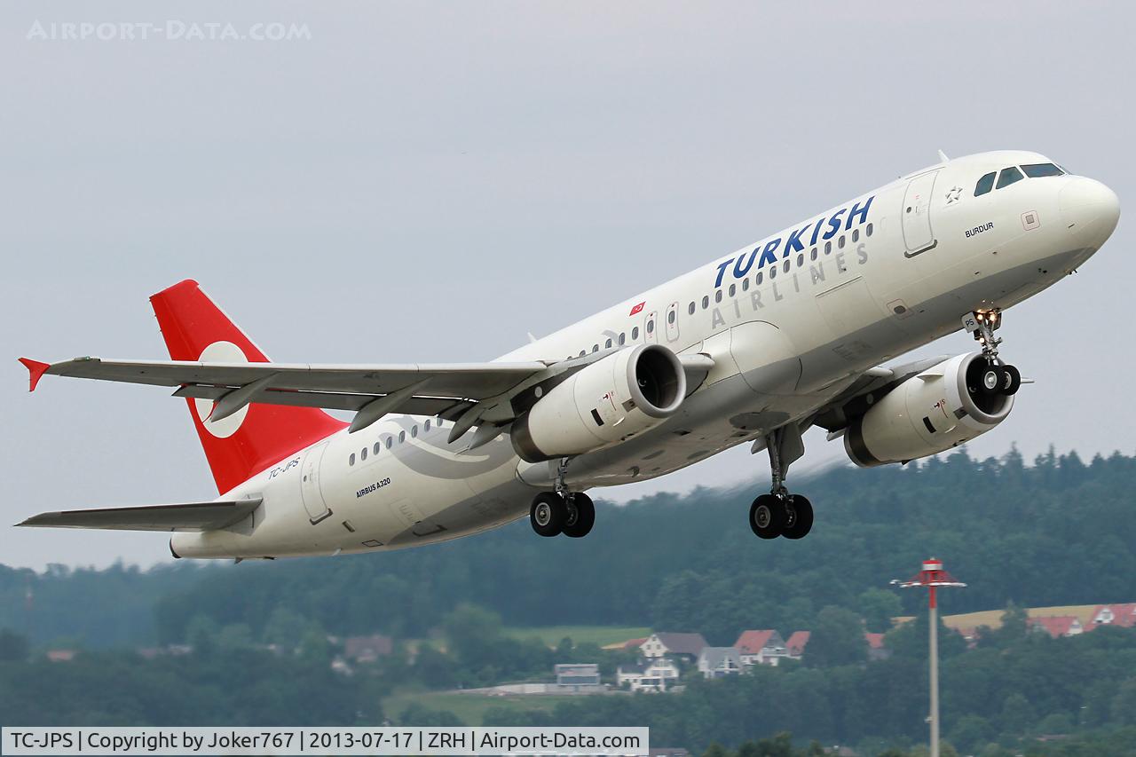 TC-JPS, 2008 Airbus A320-232 C/N 3718, Turkish Airlines
