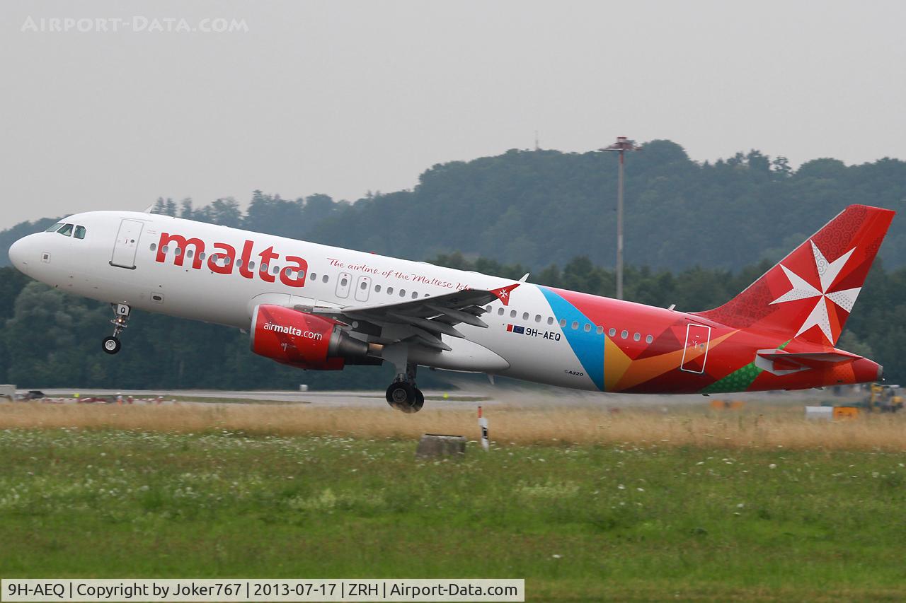 9H-AEQ, 2007 Airbus A320-214 C/N 3068, Air Malta